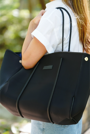 Parker Tote in Black | Parker & Hyde Parker Tote in Black | Parker & Hyde